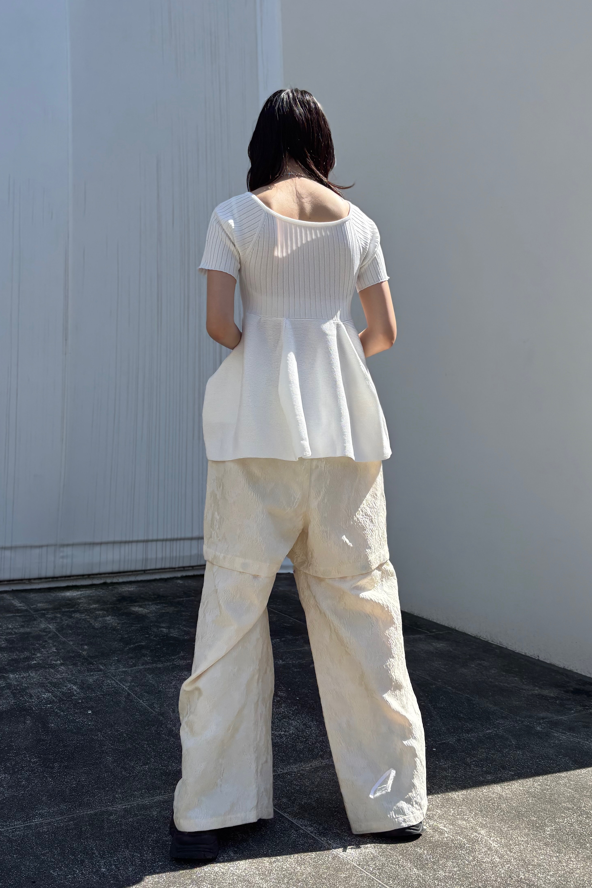 トップス HONEY MI HONEY dottulle tunic flower jacquard tunic one-piece