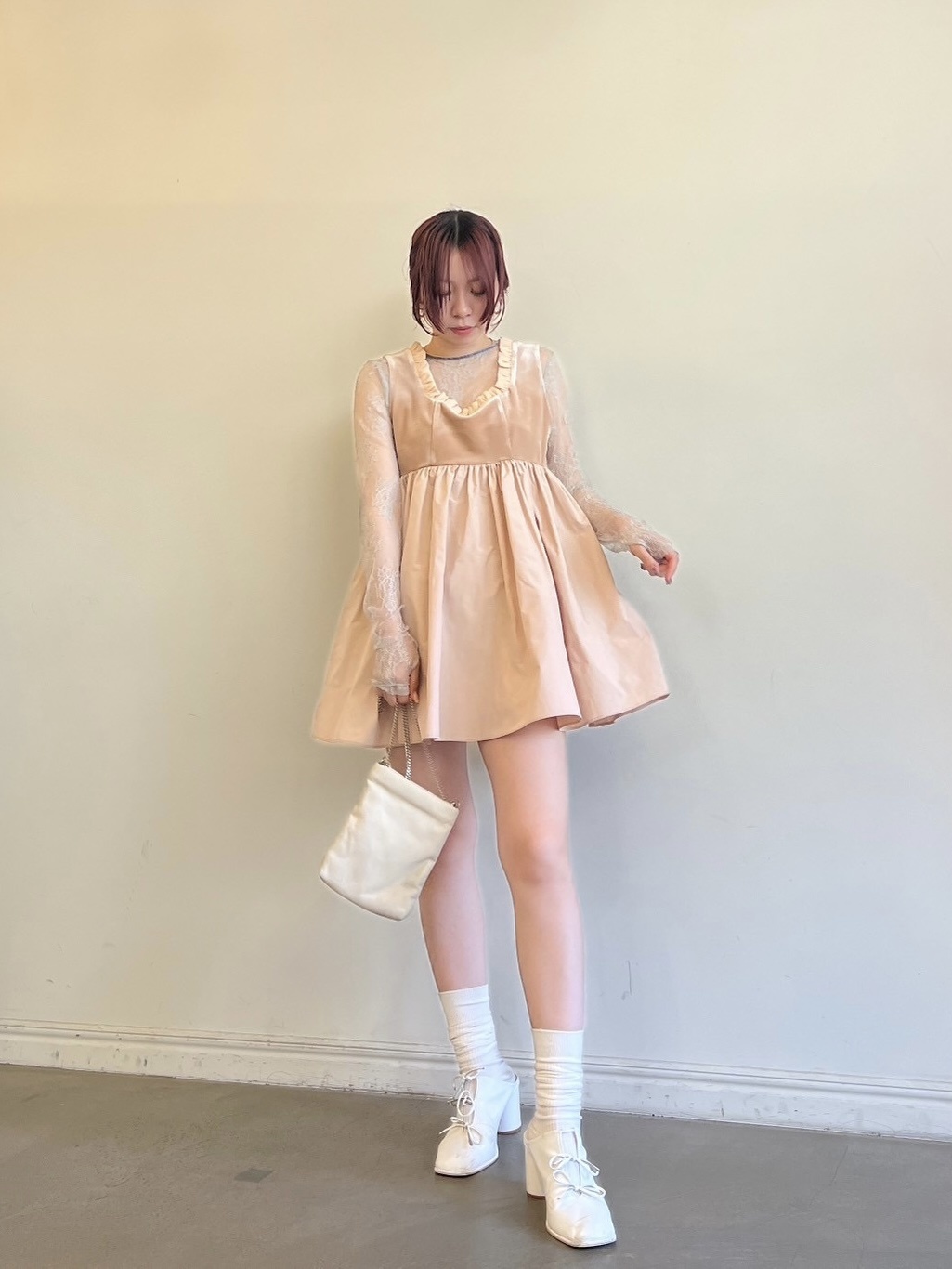 ワンピース HONEY MI HONEY velor mini one-piece velour mini one-piece