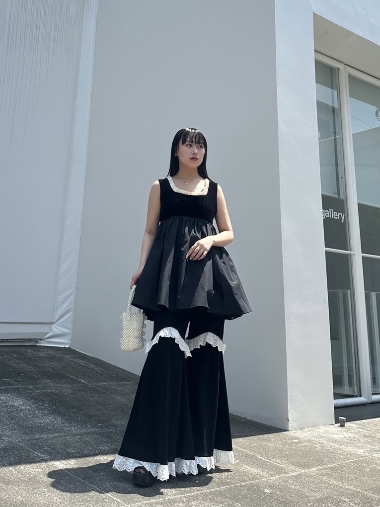 【HONEY MI HONEY】velour mini one-piece velour mini one-piece