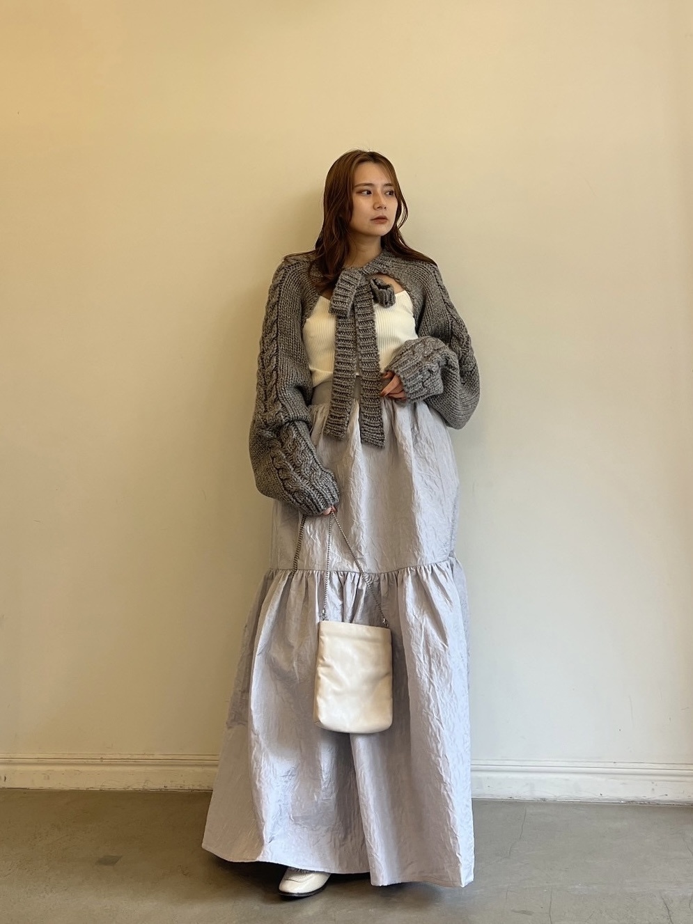 two-way jacquard tiered one-piece